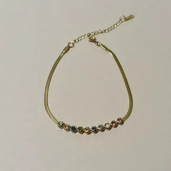 Boho anklet N695 - Picture 2 of 4
